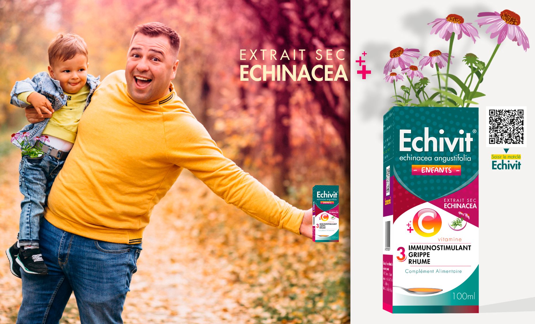 Ecivit OTC藥品包裝設(shè)計(jì)，突出品牌與交叉色塊版式
