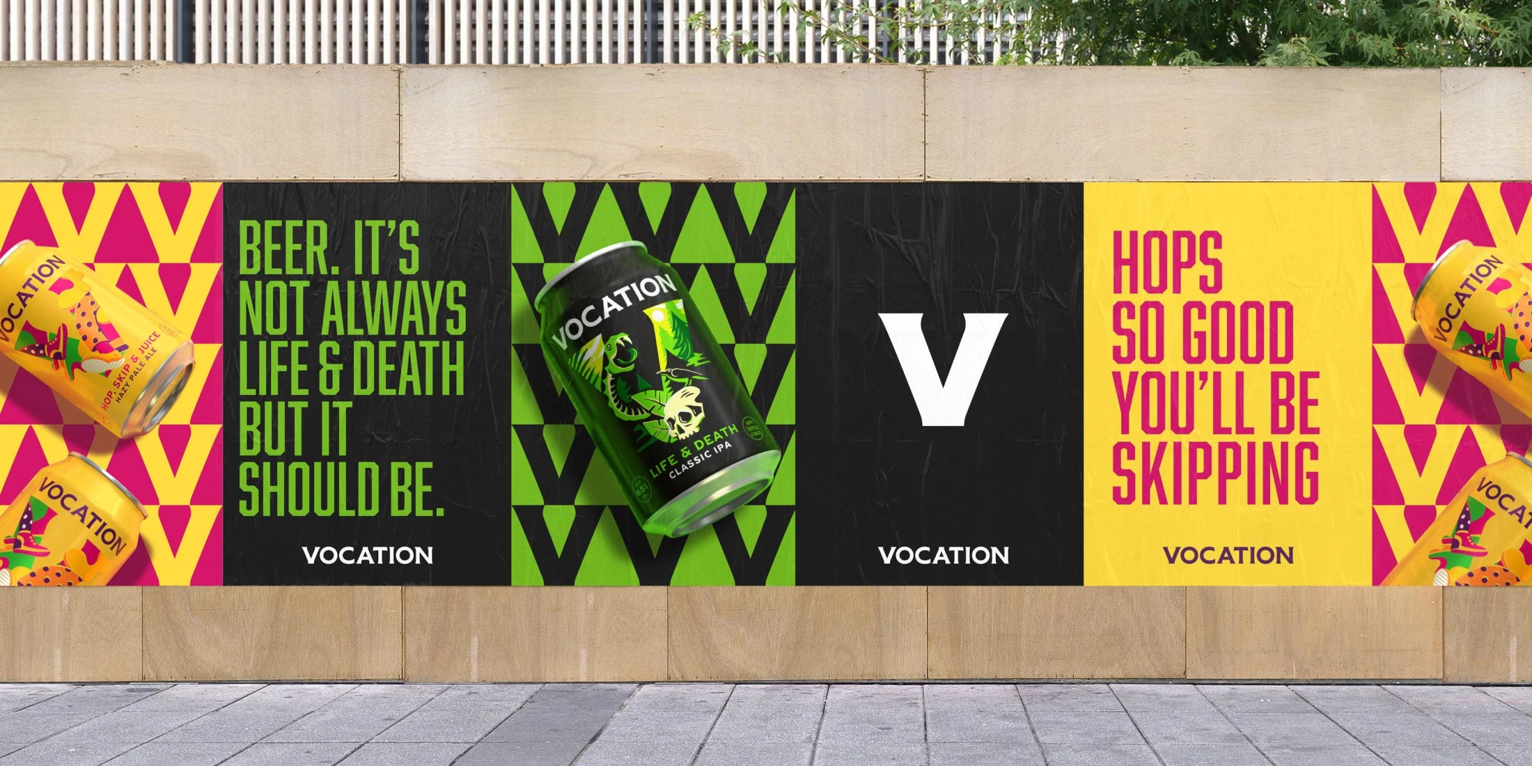 Vocation 手工啤酒包裝設(shè)計(jì),V字母插畫(huà)品牌識(shí)別手法-廣告設(shè)計(jì) Vocation 手工啤酒包裝設(shè)計(jì),V字母插畫(huà)品牌識(shí)別手法-廣告設(shè)計(jì)