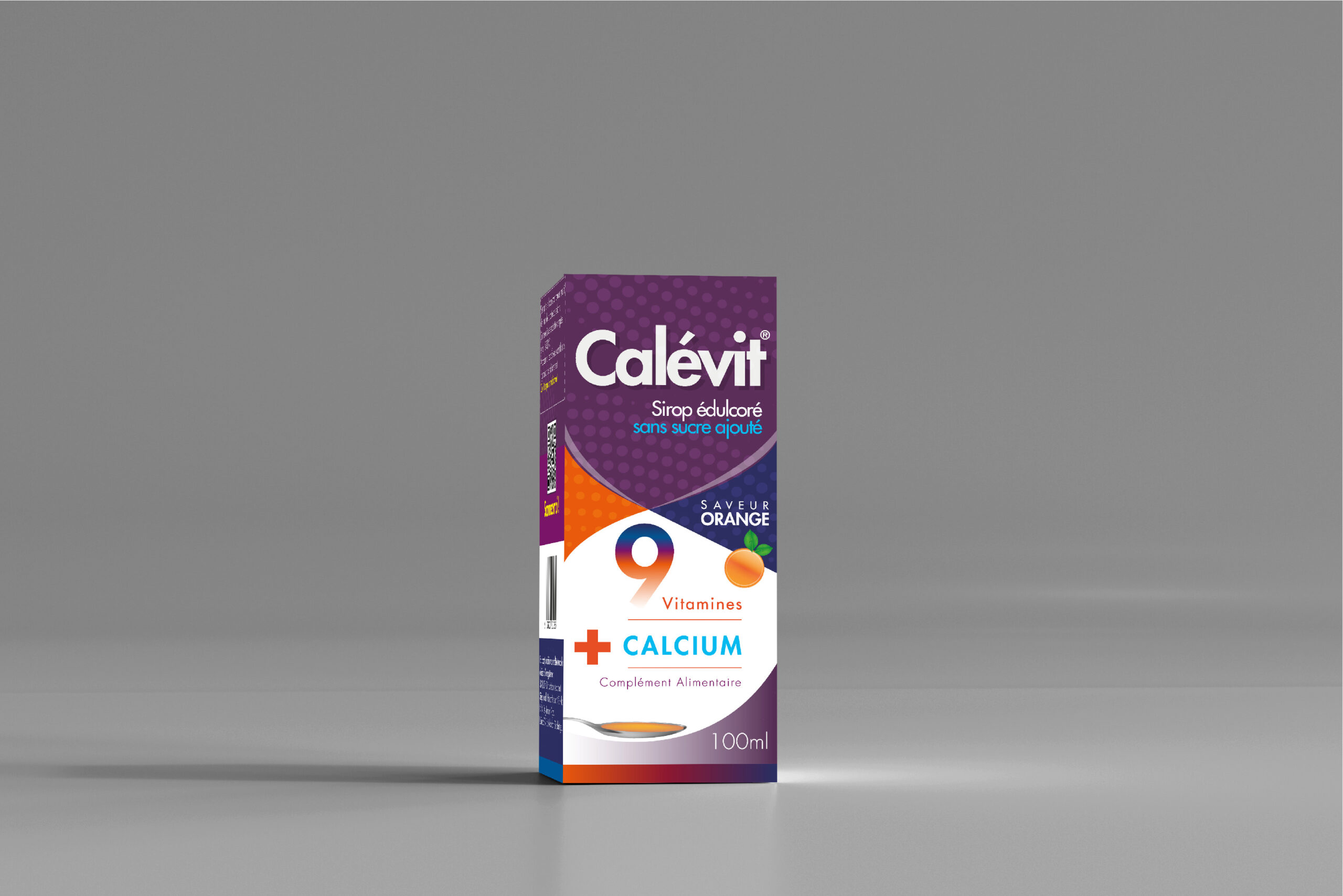 CALEVIT多種維生素（食品營養(yǎng)補(bǔ)充劑）OTC非處方藥包裝設(shè)計(jì)，注重藥品信息傳達(dá)