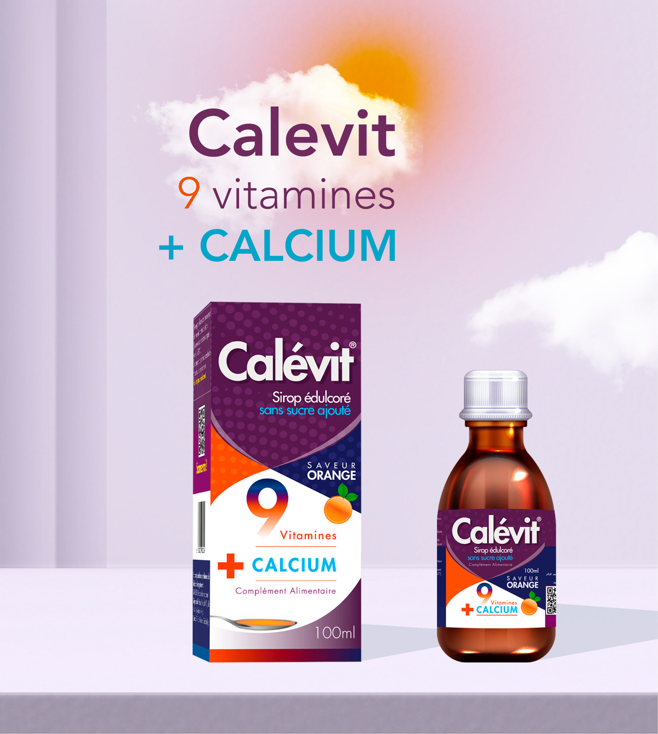 CALEVIT多種維生素（食品營養(yǎng)補(bǔ)充劑）OTC非處方藥包裝設(shè)計(jì)，注重藥品信息傳達(dá)