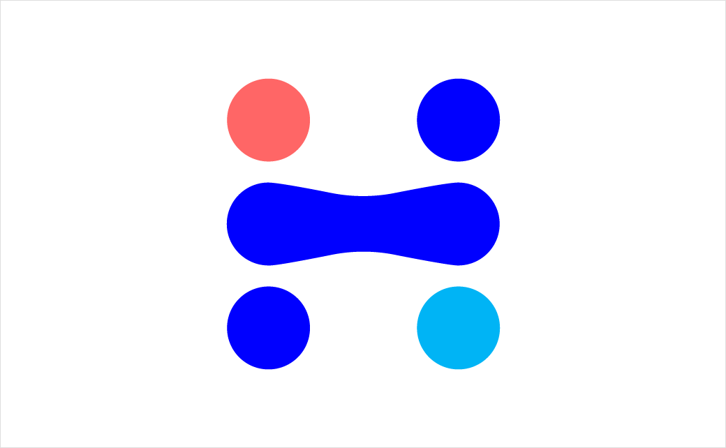 Included Health在線虛擬醫(yī)療科技公司logo設(shè)計(jì),基因元素+四個(gè)小圓點(diǎn)組成H字母 Included Health在線虛擬醫(yī)療科技公司logo設(shè)計(jì),基因元素+四個(gè)小圓點(diǎn)組成H字母
