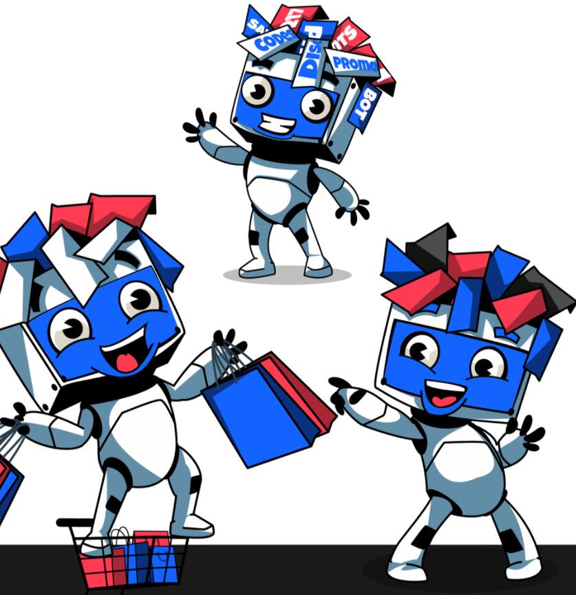 Roma Bot 機(jī)器人電腦屏幕IP卡通吉祥物設(shè)計(jì)