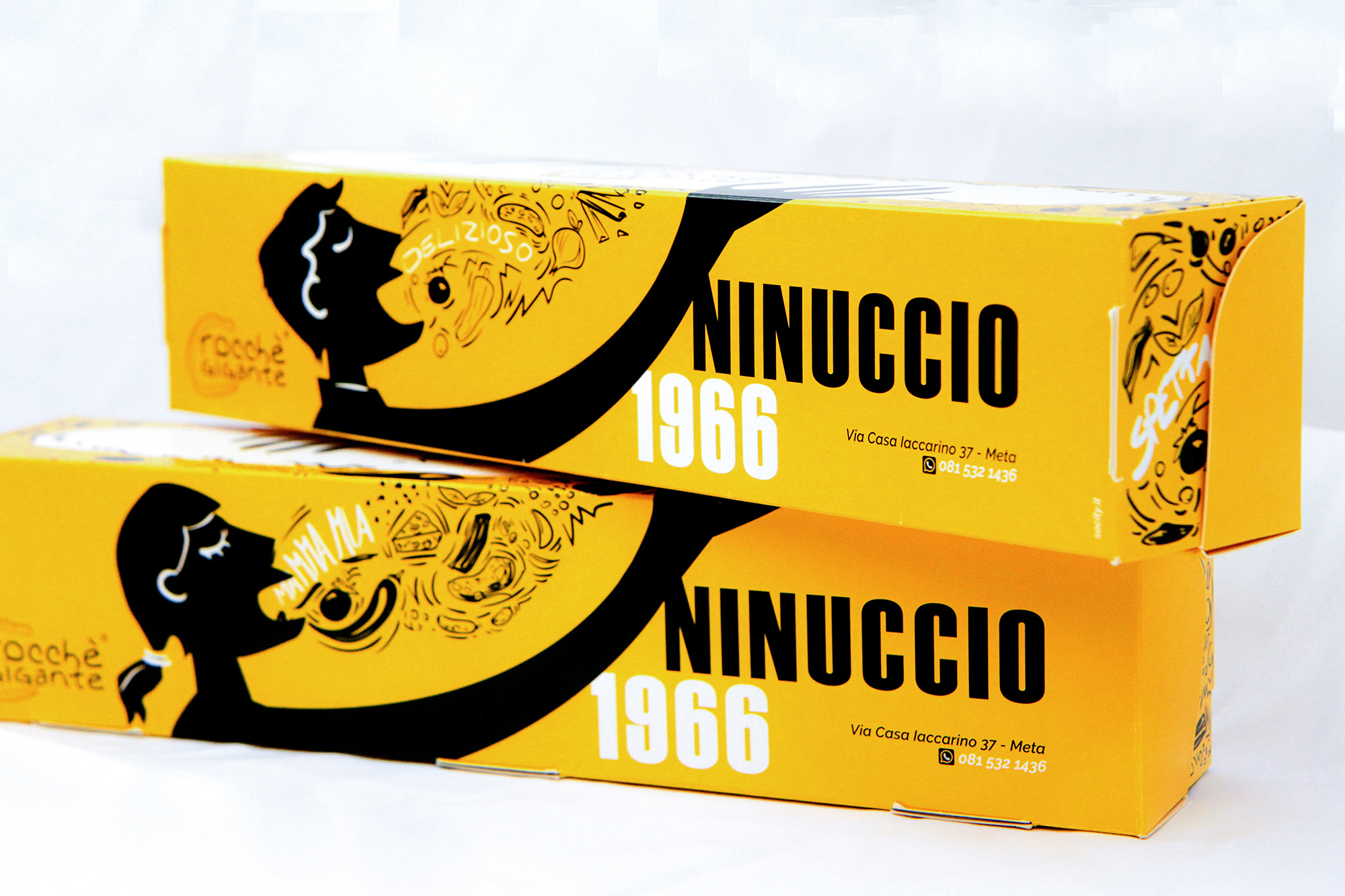 crocchè休閑食品創(chuàng)意包裝設計，張開的手與嘴巴插畫