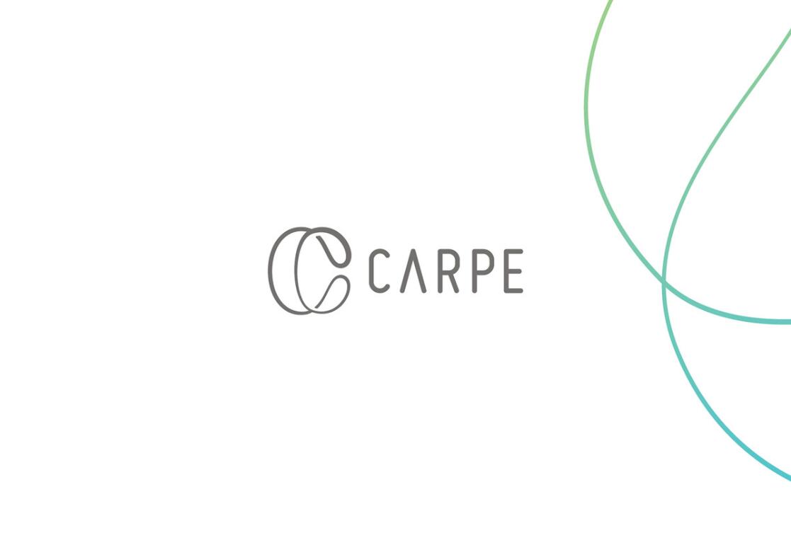 CARPE 醫(yī)療美容整形塑形醫(yī)院logo設(shè)計vi設(shè)計，線條字母c
