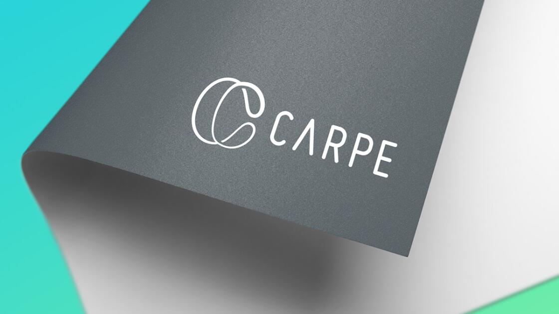 CARPE 美容整形塑形醫(yī)院logo設(shè)計vi設(shè)計，線條字母c