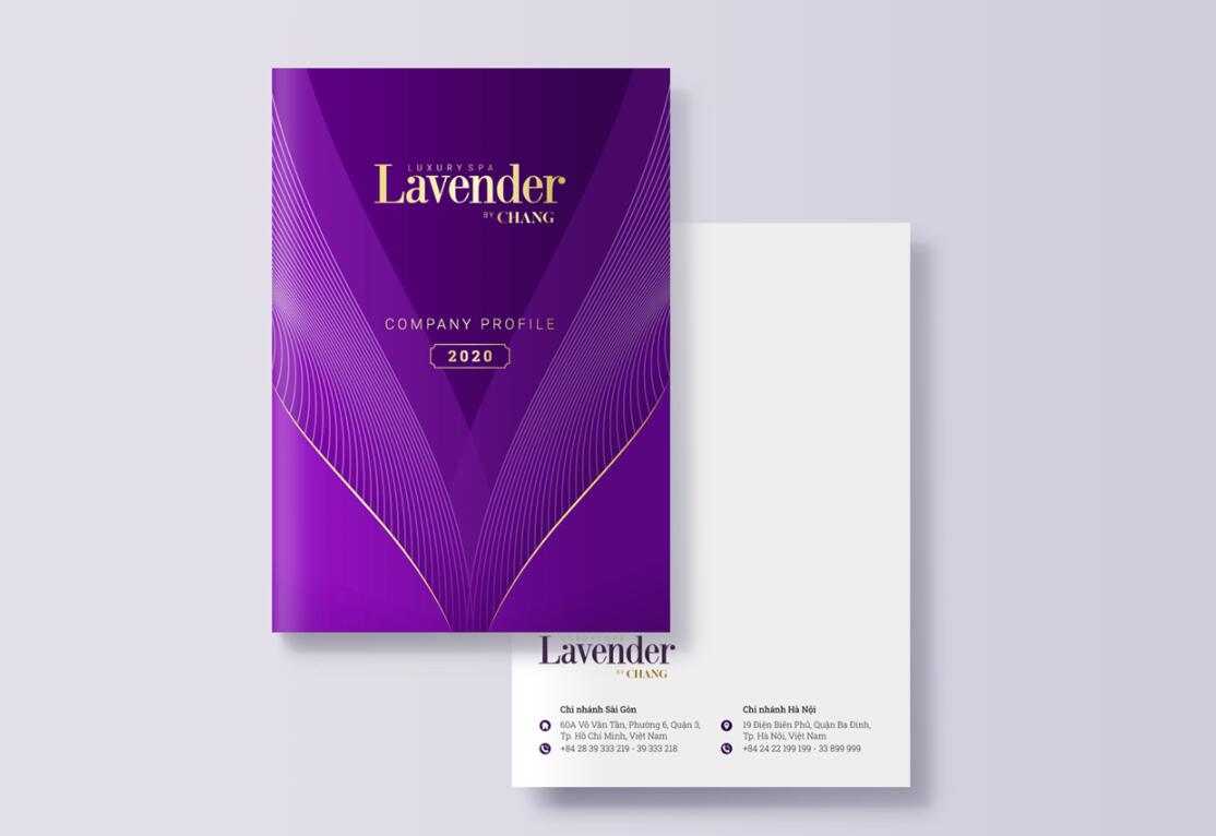 Lavender 醫(yī)療美容整形公司宣傳畫冊設計