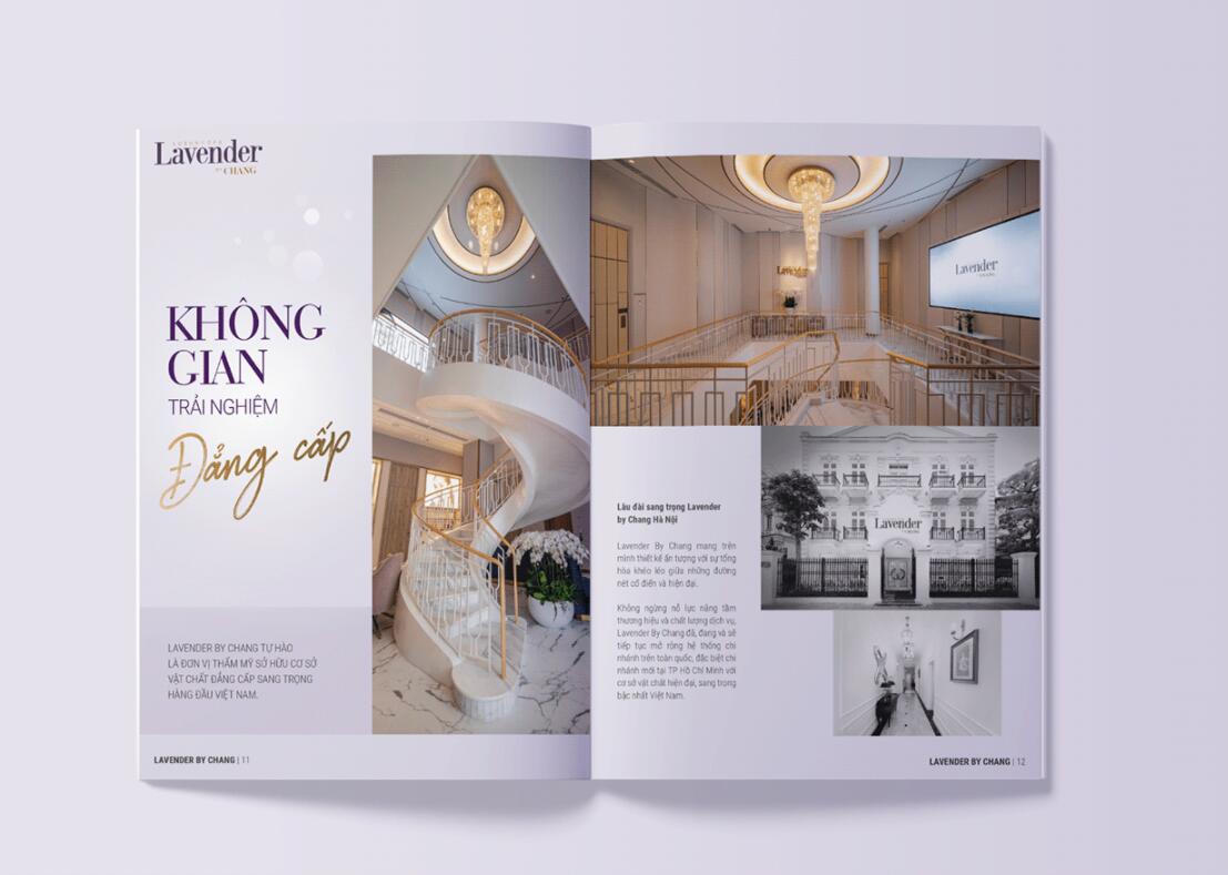 Lavender 醫(yī)療美容整形公司宣傳畫冊設計