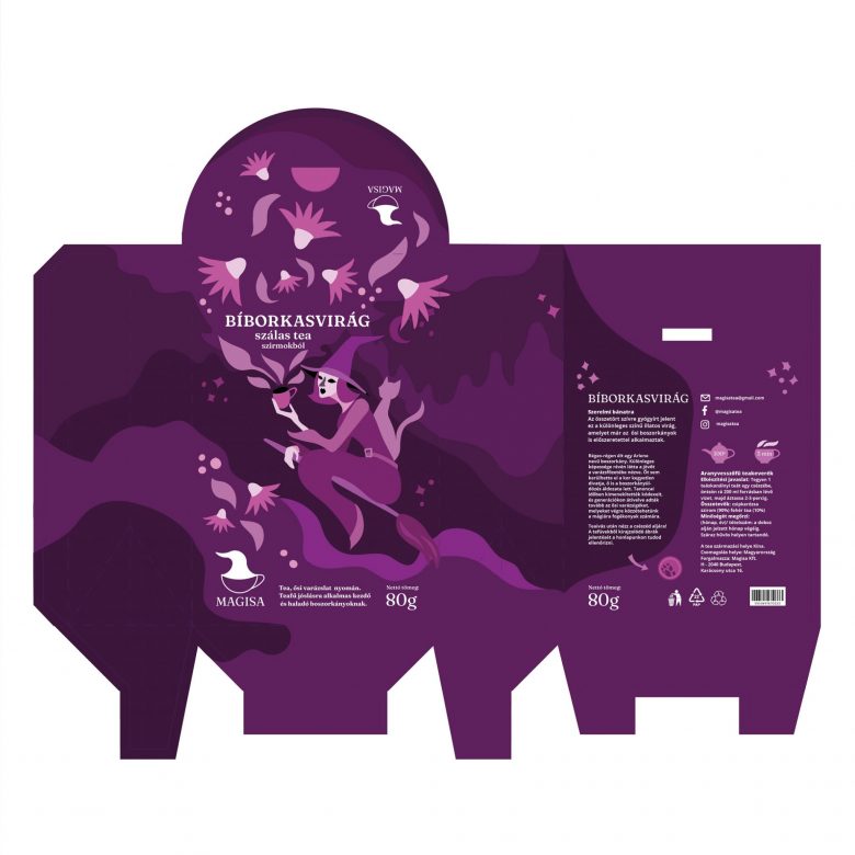 Magisa年輕女士涼茶包裝設(shè)計(jì)“算命的女巫”插畫 Magisa年輕女士涼茶包裝設(shè)計(jì)“算命的女巫”插畫