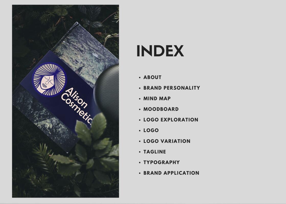 Alison艾 莉森化妝品品牌logo設(shè)計(jì)“女性頭像”圖案