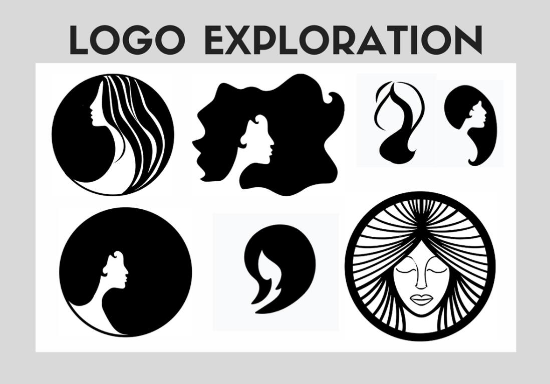 Alison艾 莉森化妝品品牌logo設(shè)計(jì)“女性頭像”圖案