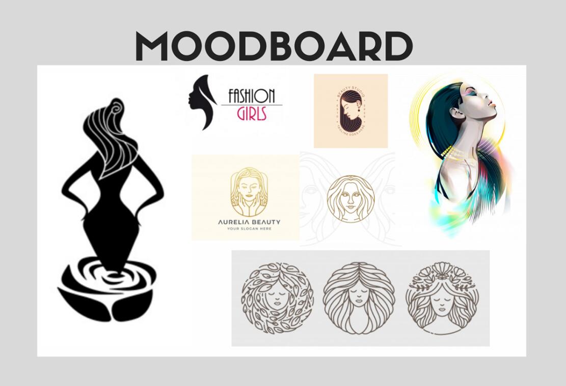 Alison艾 莉森化妝品品牌logo設(shè)計(jì)“女性頭像”圖案