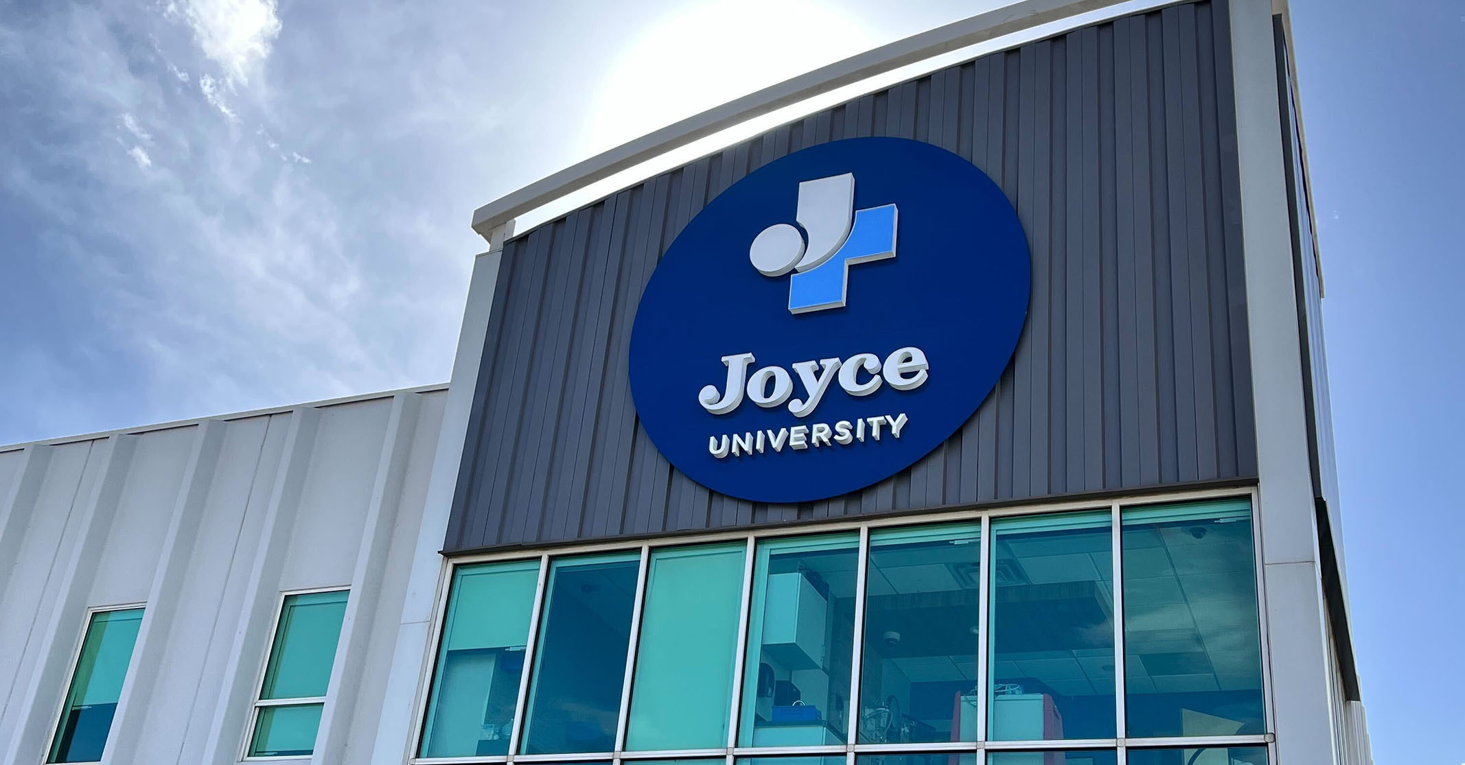 Joyce University 醫(yī)療健康護理醫(yī)學院科技大學logo設計