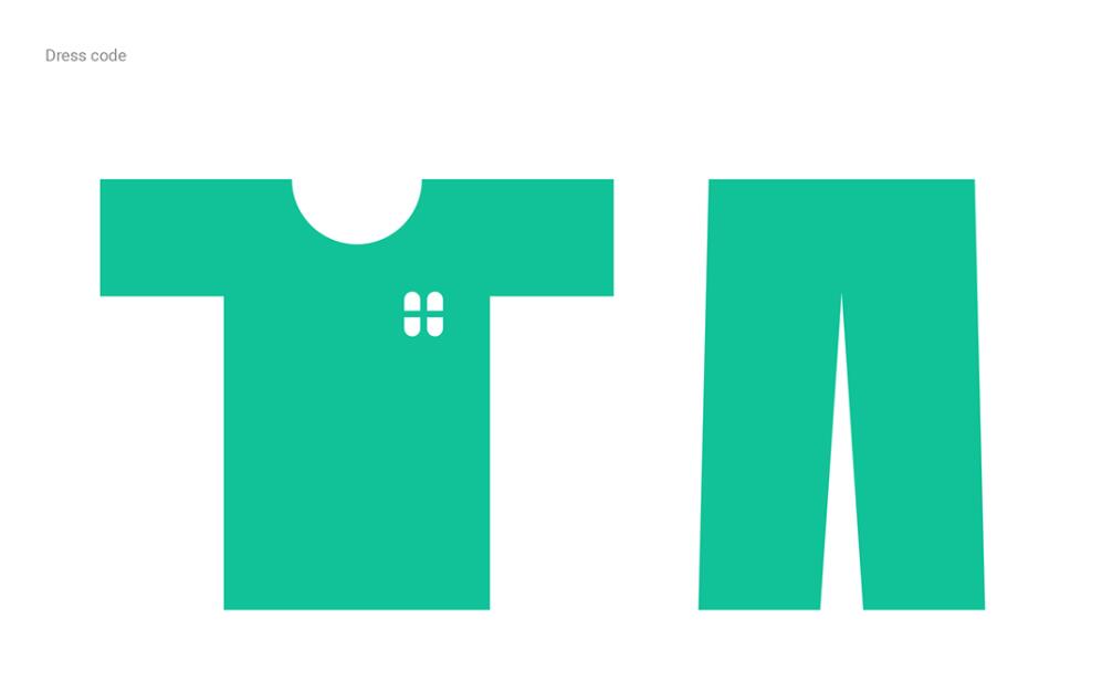 Hera Clinic 赫拉診所醫(yī)院logo設(shè)計(jì)vi設(shè)計(jì)，H字母+十字