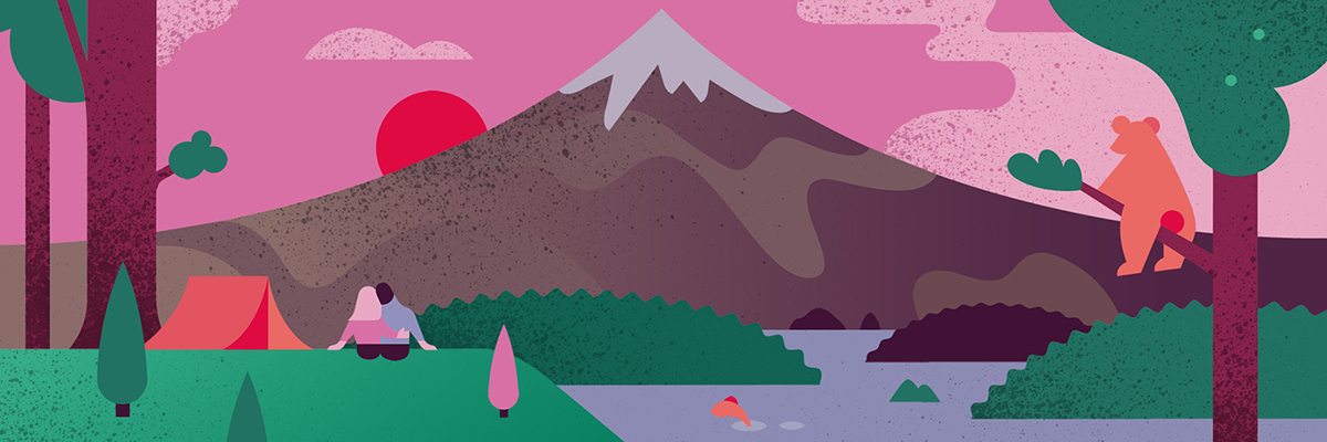 The Darwin Challenge不吃肉app應(yīng)用程序界面設(shè)計(jì)與日本富士山風(fēng)景矢量插畫設(shè)計(jì)風(fēng)格 The Darwin Challenge不吃肉app應(yīng)用程序界面設(shè)計(jì)與日本富士山風(fēng)景矢量插畫設(shè)計(jì)風(fēng)格
