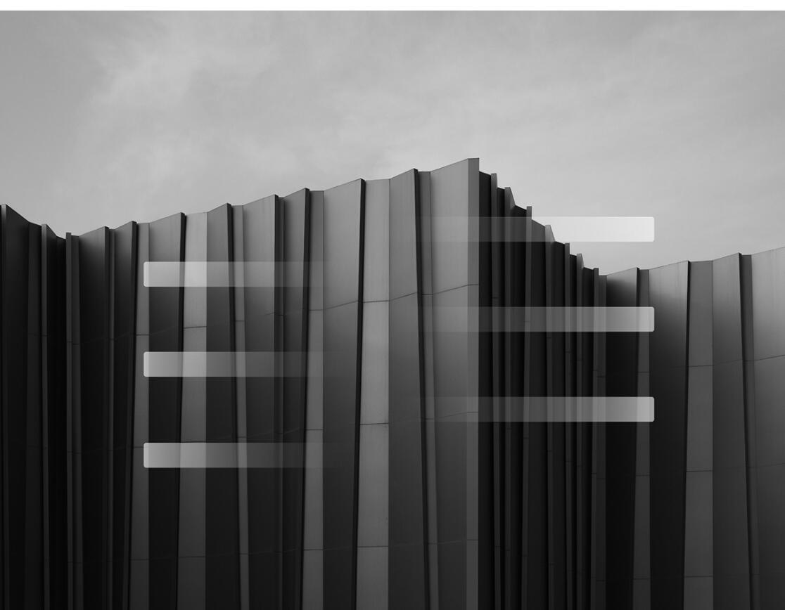 Xyle建筑設計公司logo設計品牌形象vis設計，x磚塊logo與超酷黑白漸變vi風