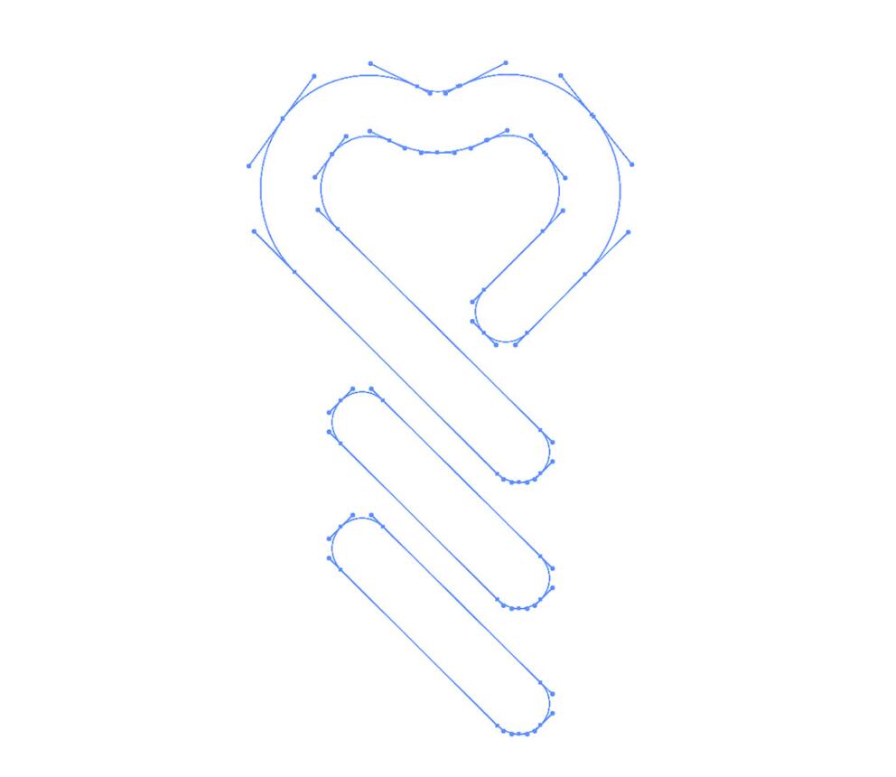 DMIC 亞科診所品牌logo-vi設(shè)計，明亮輕藍紫色搭配略灰色