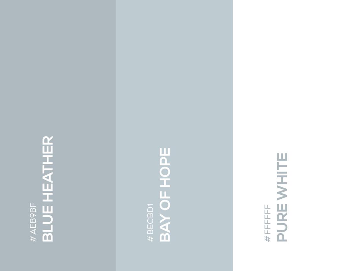 DMIC 亞科診所品牌logo-vi設(shè)計，明亮輕藍紫色搭配略灰色