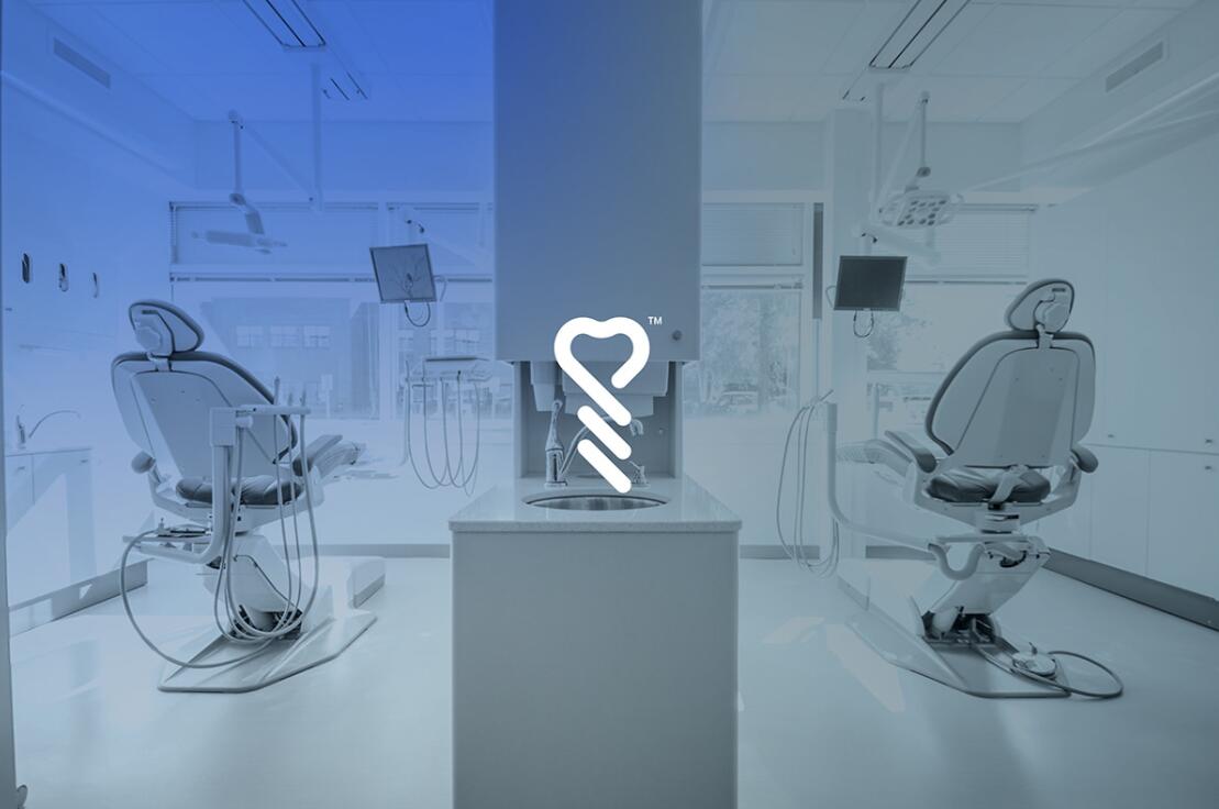 DMIC 亞科診所品牌logo-vi設(shè)計，明亮輕藍紫色搭配略灰色