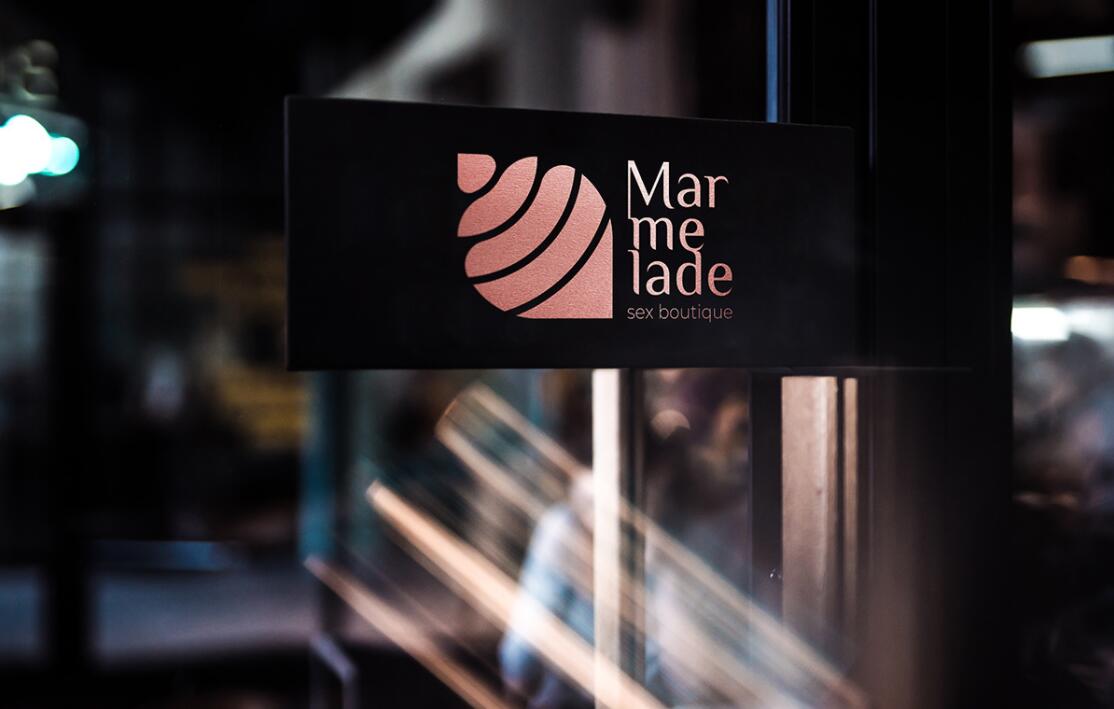 Marmelade 成人性用品品牌logo設(shè)計(jì)vi設(shè)計(jì)，神秘誘惑風(fēng)格