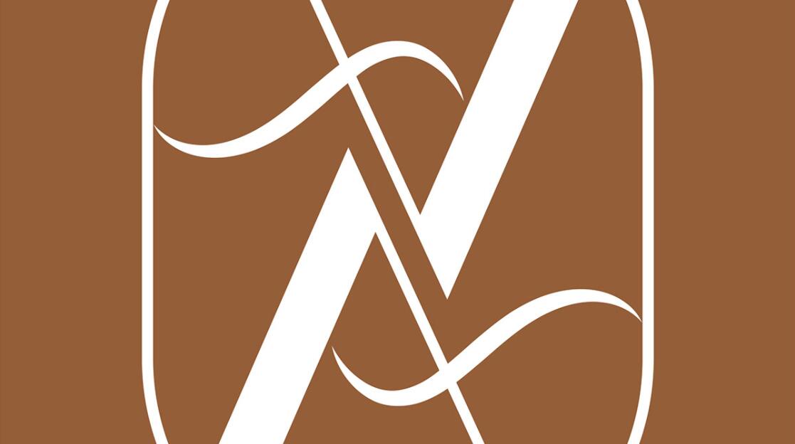 KAFRINA美容護(hù)膚產(chǎn)品品牌logo/vi設(shè)計(jì)，雙A字母+橢圓形品牌形象識(shí)別