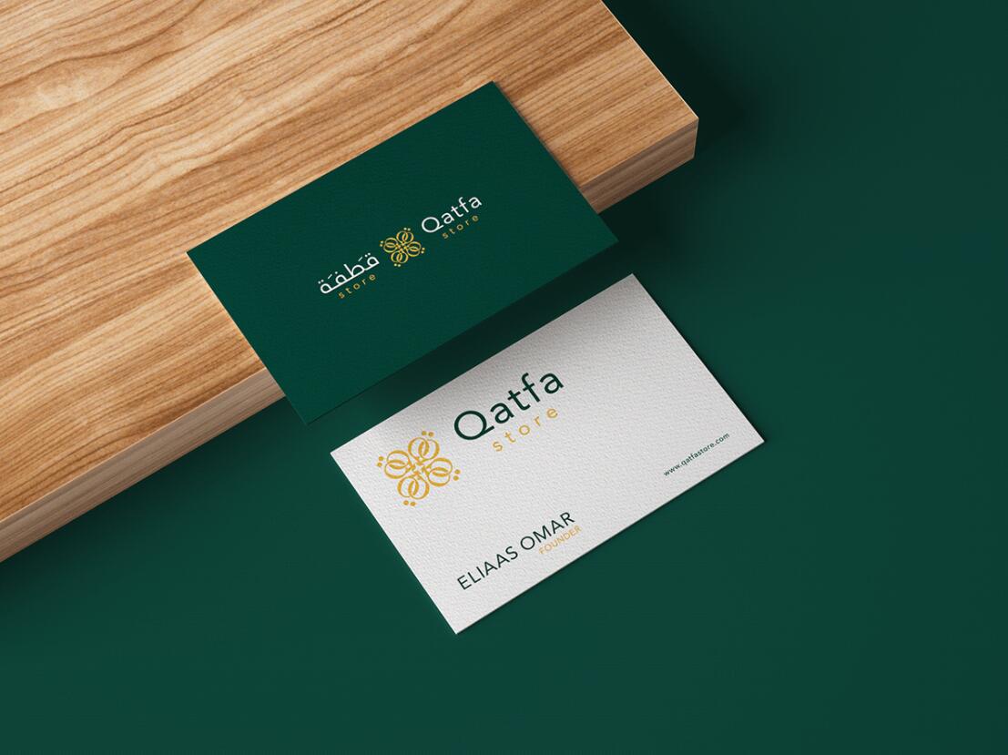Qatfa 蜂蜜在線商店對稱Q字母logo設(shè)計 Qatfa 蜂蜜在線商店對稱Q字母logo設(shè)計