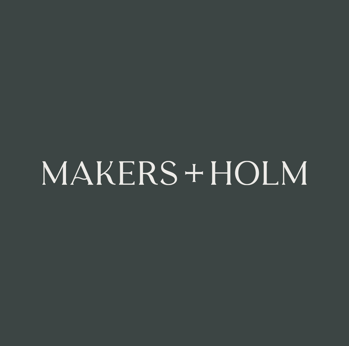 Makers+Holm 全屋建材家居家具品牌logo設計“MH“花押字母徽標,自然優(yōu)雅 Makers+Holm 全屋建材家居家具品牌logo設計“MH“花押字母徽標,自然優(yōu)雅