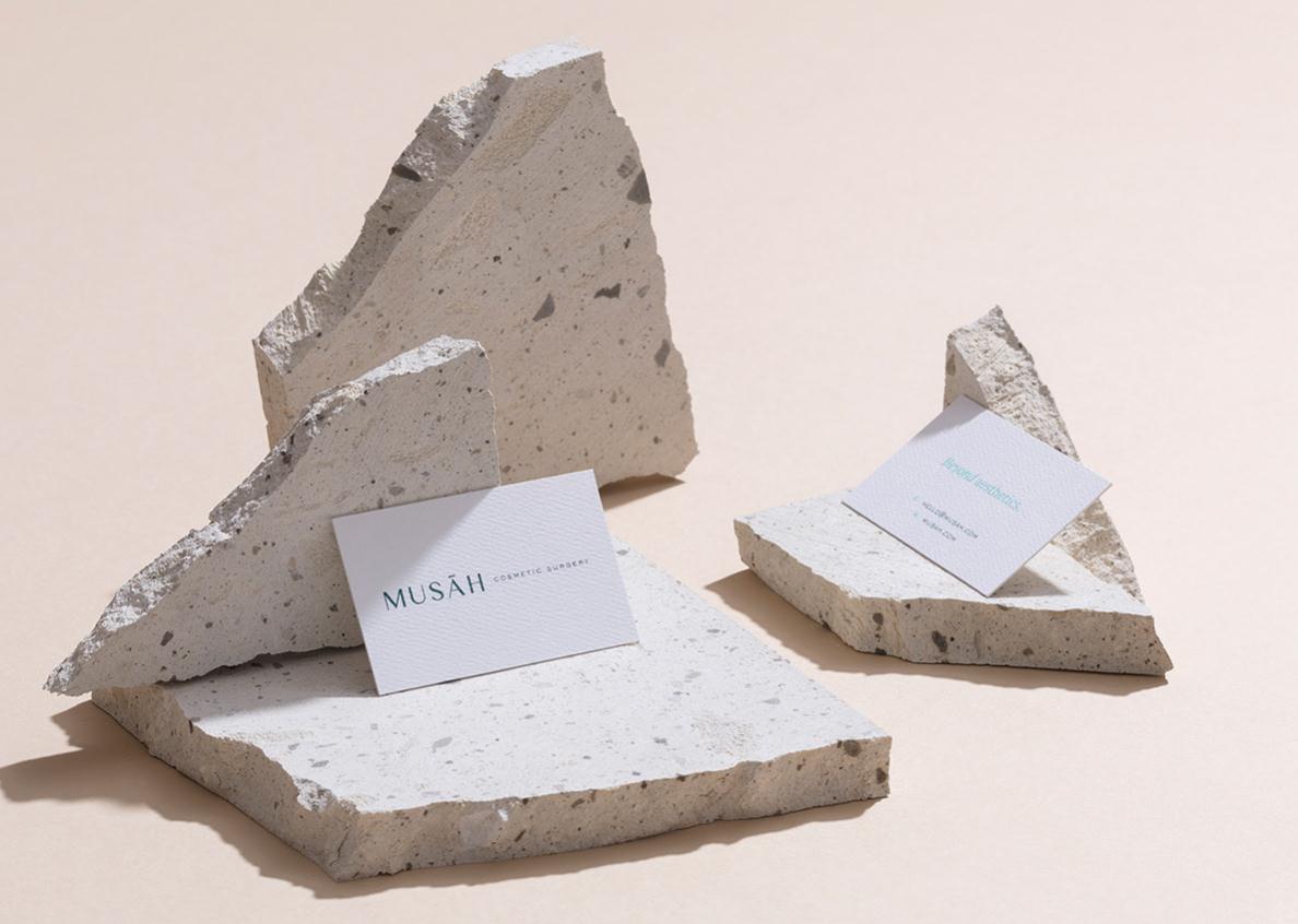 Musāh 美容整形外科診所品牌視覺(jué)形象VI設(shè)計(jì),藍(lán)綠色粉色三色搭配 Musāh 美容整形外科診所品牌視覺(jué)形象VI設(shè)計(jì),藍(lán)綠色粉色三色搭配