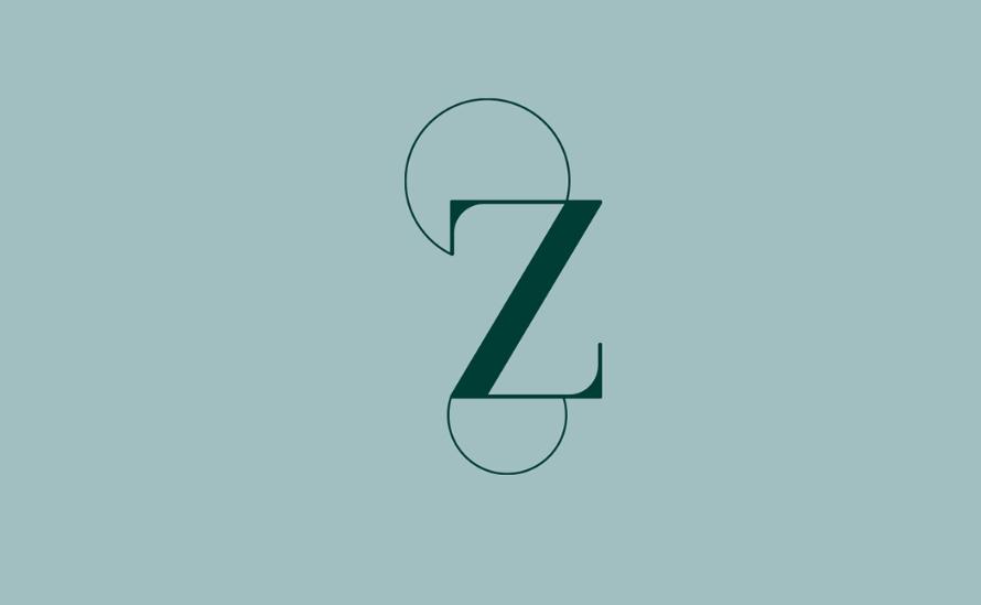 Zatt 美容整形外科診所logo設(shè)計(jì)vi設(shè)計(jì)，綠金配色清新精致風(fēng)格