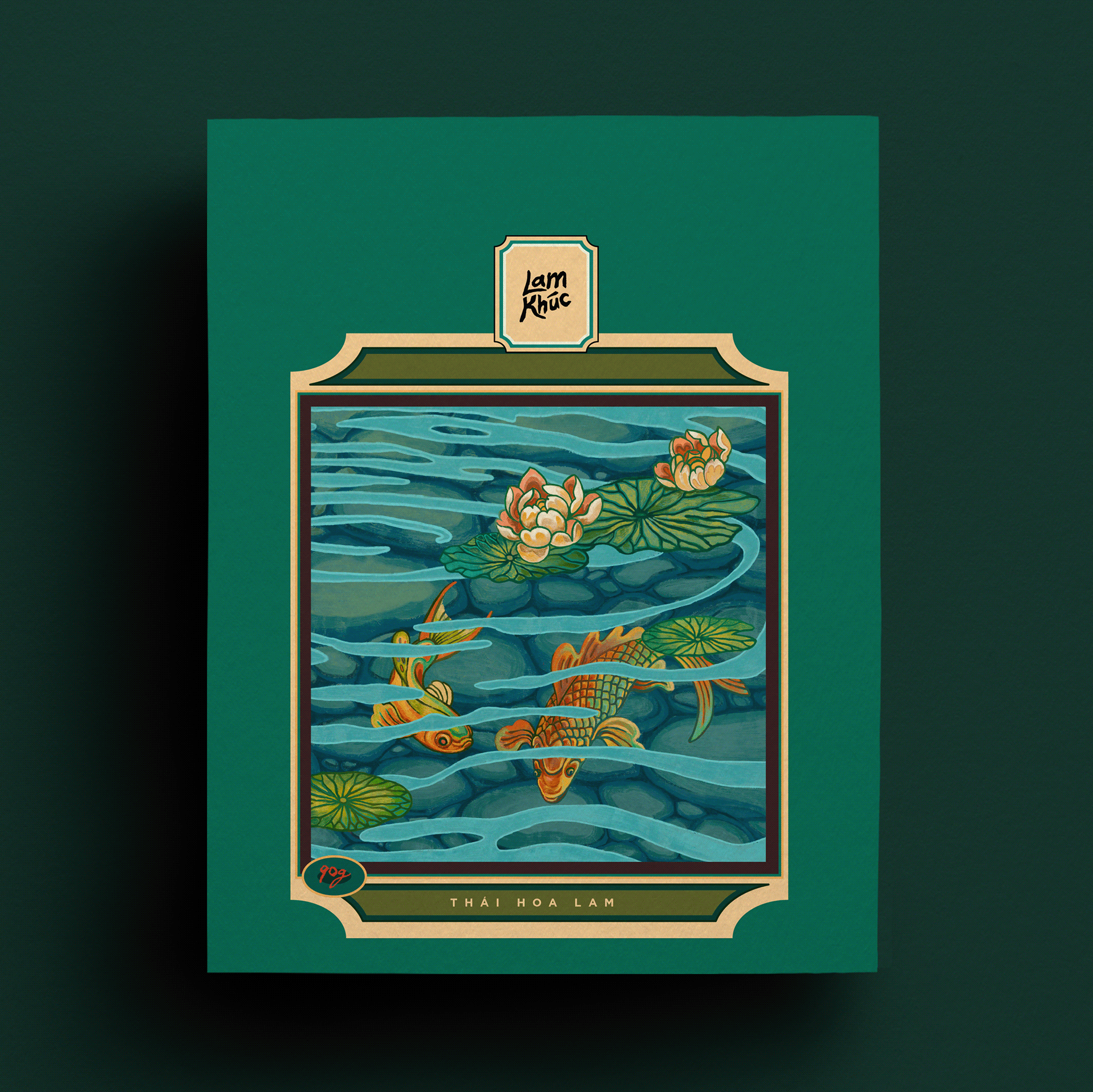 嵐曲越南茶葉包裝設(shè)計(jì),借鑒中國古韻景物繪畫精髓 嵐曲越南茶葉包裝設(shè)計(jì),借鑒中國古韻景物繪畫精髓