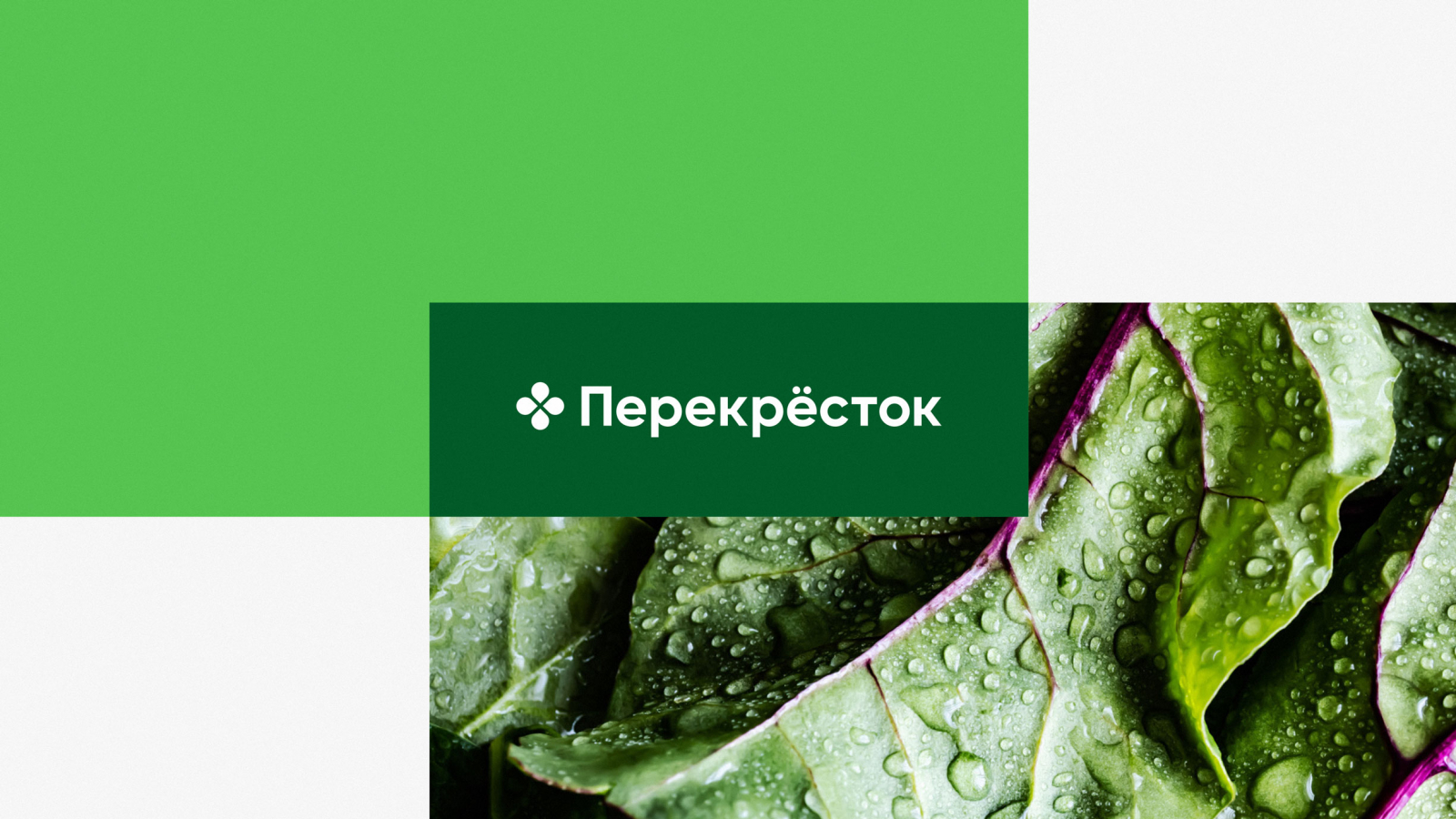 Perekrestok 零售便利連鎖店品牌vi視覺形象設(shè)計,綠色十字交叉風格 Perekrestok 零售便利連鎖店品牌vi視覺形象設(shè)計,綠色十字交叉風格