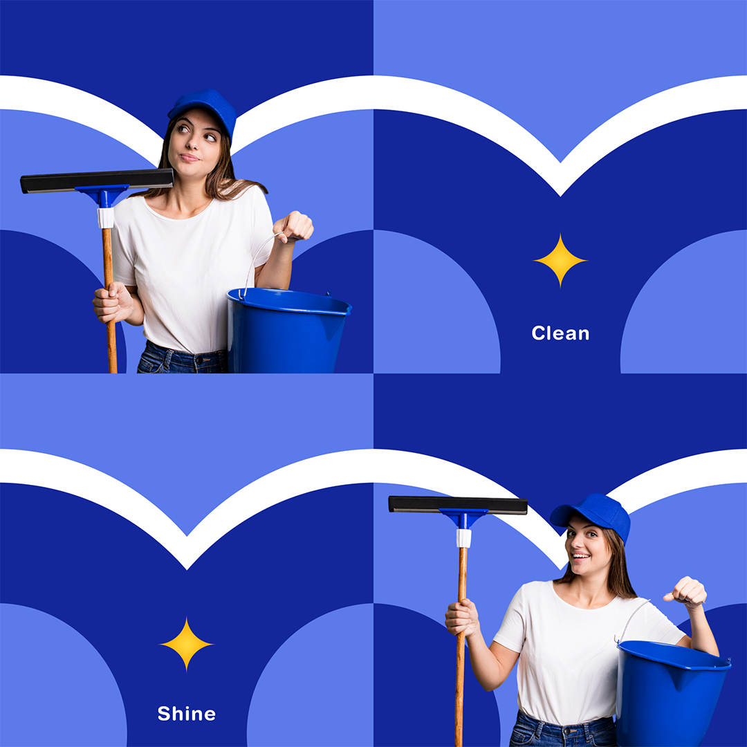 Instaclean房屋清潔服務(wù)公司logo設(shè)計vi形象設(shè)計,淡紫蘭清爽風(fēng)格 Instaclean房屋清潔服務(wù)公司logo設(shè)計vi形象設(shè)計,淡紫蘭清爽風(fēng)格