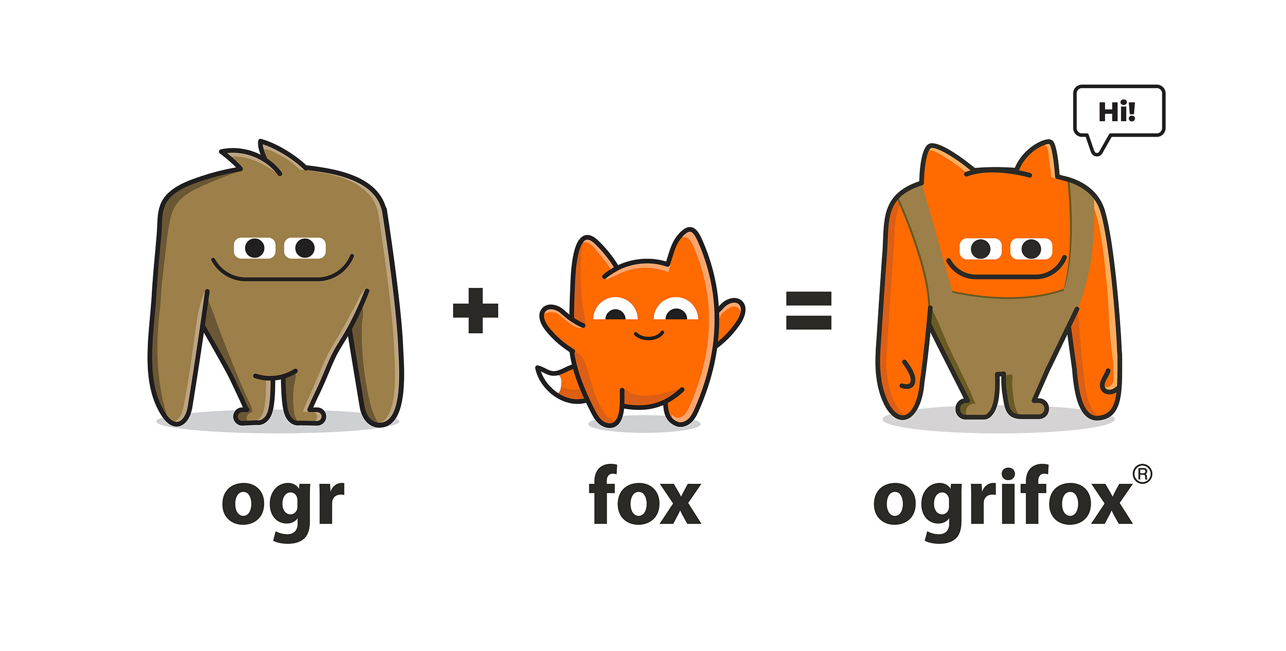 Ogrifox 安全防護(hù)服工作服服飾“狐貍巨人”品牌卡通吉祥物設(shè)計(jì) Ogrifox 安全防護(hù)服工作服服飾“狐貍巨人”品牌卡通吉祥物設(shè)計(jì)