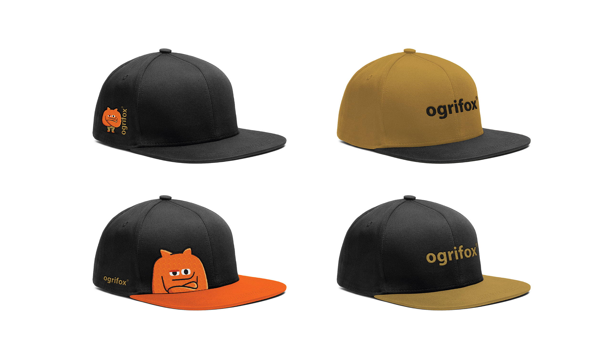Ogrifox 安全防護(hù)服手套帽子工具工作服服飾“狐貍巨人”品牌卡通吉祥物設(shè)計(jì)及物料應(yīng)用-帽子 Ogrifox 安全防護(hù)服手套帽子工具工作服服飾“狐貍巨人”品牌卡通吉祥物設(shè)計(jì)及物料應(yīng)用-帽子