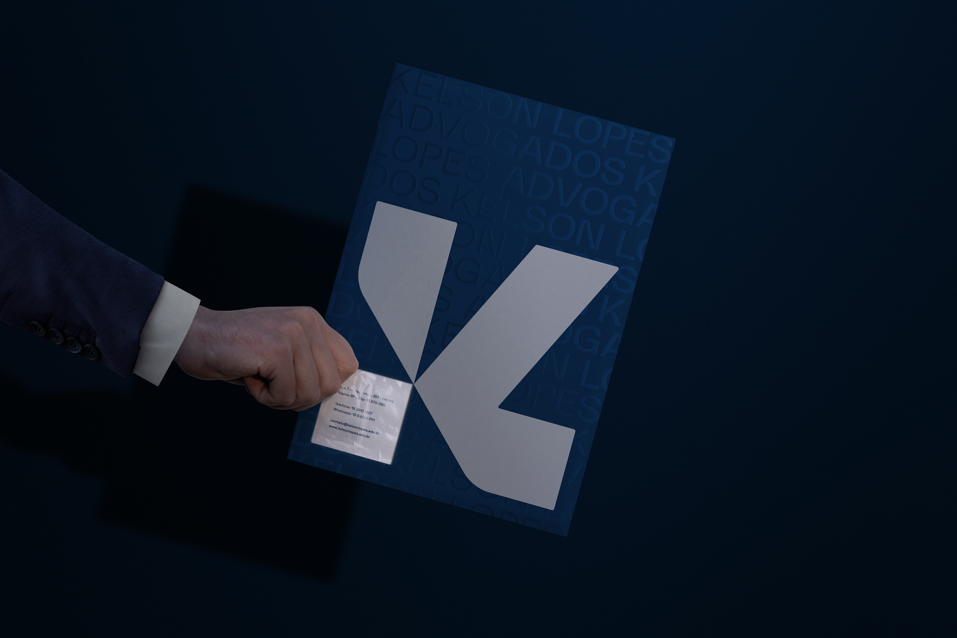 Kelson Lopes律師事務(wù)所品牌logo設(shè)計vi設(shè)計,正方形字母kL結(jié)合logo與海軍藍(lán)灰配色-文件夾 Kelson Lopes律師事務(wù)所品牌logo設(shè)計vi設(shè)計,正方形字母kL結(jié)合logo與海軍藍(lán)灰配色-文件夾