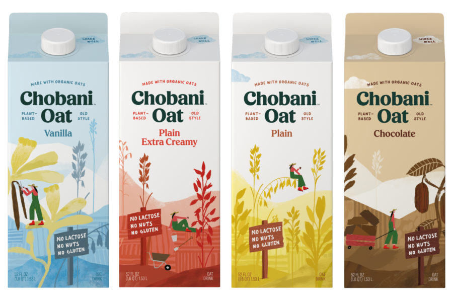 chobani.oat 燕麥牛奶乳制品包裝設(shè)計(jì),清新燕麥插畫(huà) chobani.oat 燕麥牛奶乳制品包裝設(shè)計(jì),清新燕麥插畫(huà)