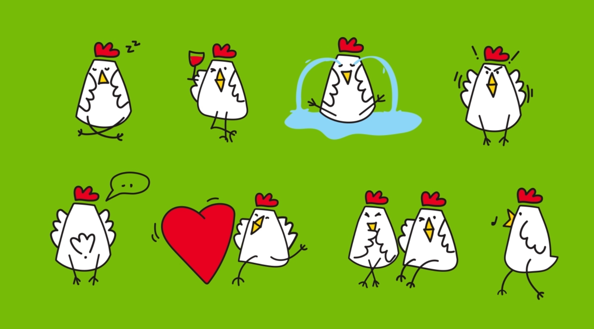 Chicken Kabanosi雞肉火腿腸即食零食包裝設(shè)計品牌起名與小雞吉祥物設(shè)計-表情包設(shè)計 Chicken Kabanosi雞肉火腿腸即食零食包裝設(shè)計品牌起名與小雞吉祥物設(shè)計-表情包設(shè)計