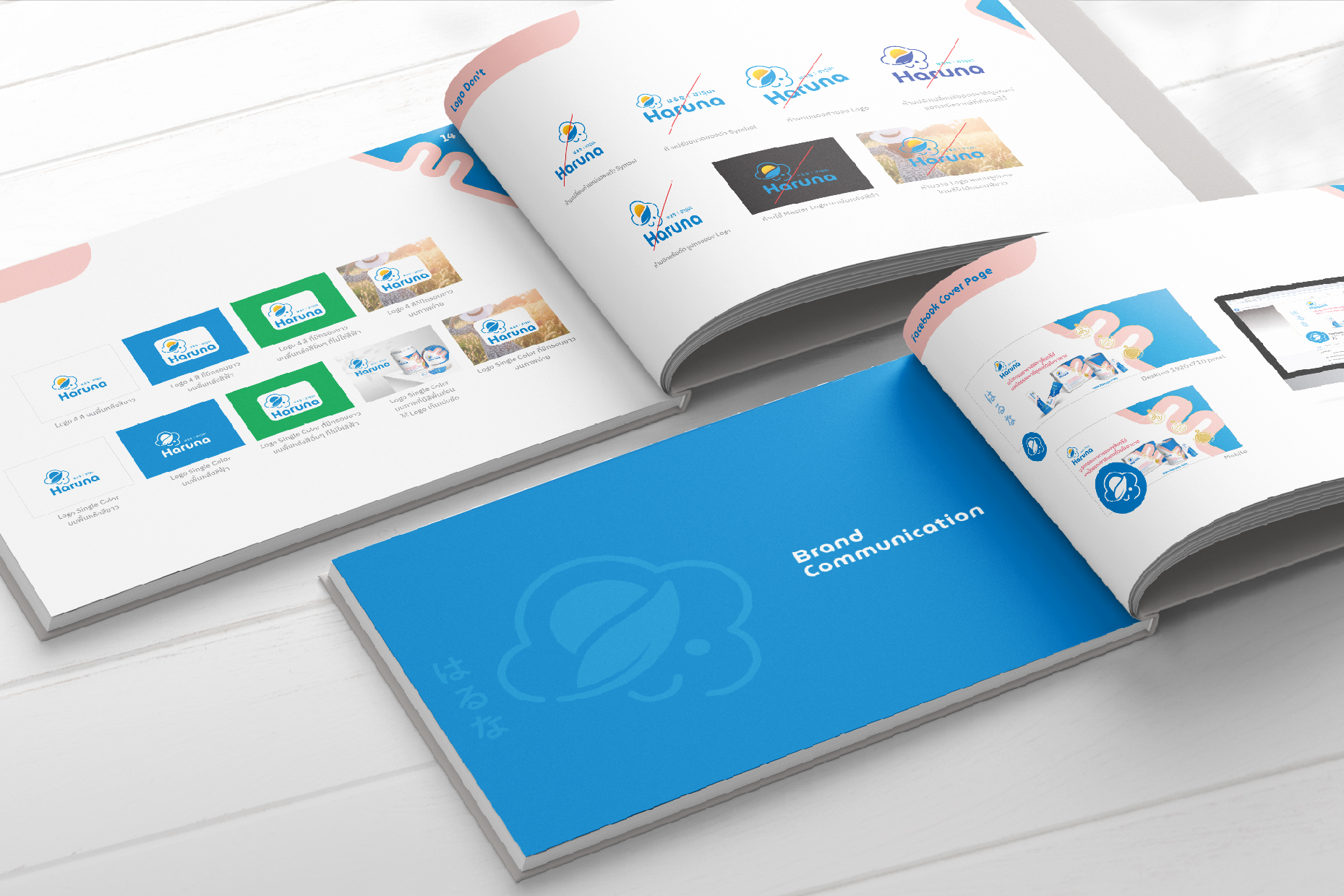 Haruna 益生菌品牌logo設(shè)計(jì)包裝設(shè)計(jì),太陽云葉人臉象征logo與三段腸道包裝 Haruna 益生菌品牌logo設(shè)計(jì)包裝設(shè)計(jì),太陽云葉人臉象征logo與三段腸道包裝