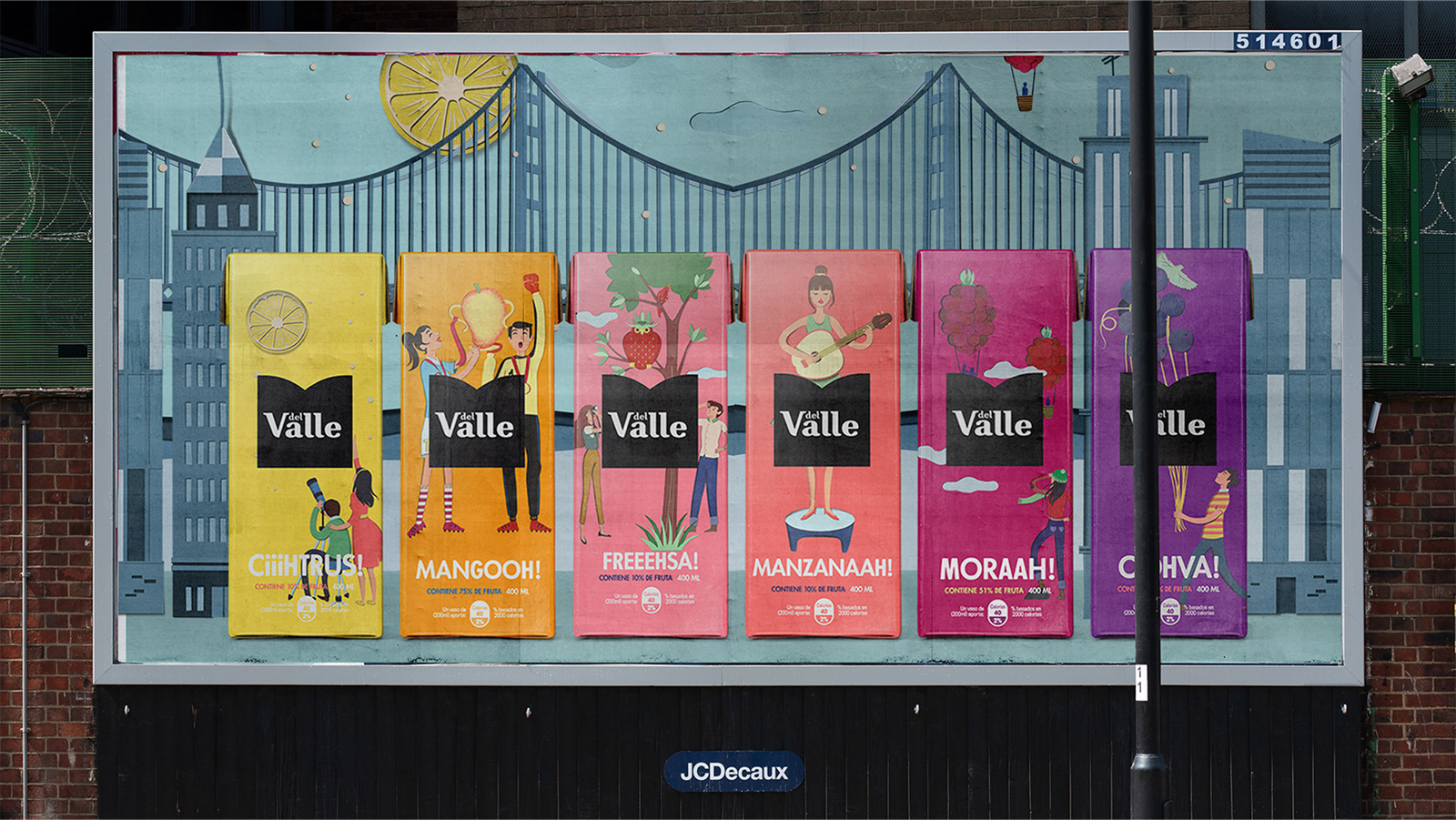 DEL VALLE 果汁包裝設(shè)計(jì),少男少女+水果場(chǎng)景創(chuàng)意插畫 DEL VALLE 果汁包裝設(shè)計(jì),少男少女+水果場(chǎng)景創(chuàng)意插畫