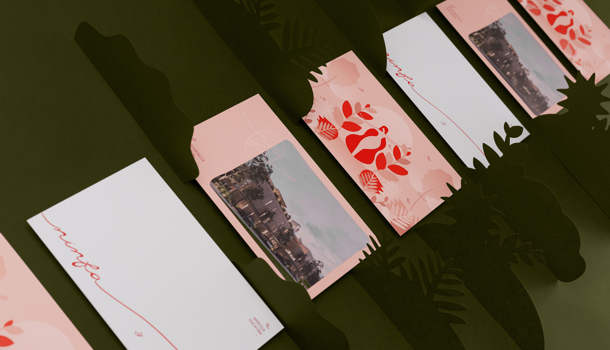 Ninfa 生活社區(qū)logo設(shè)計品牌形象設(shè)計，一個放松身心享受寧靜生活的地方