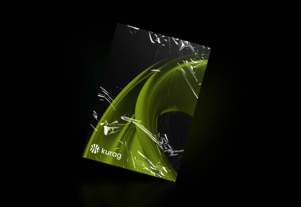 Kurag數(shù)字加密貨幣logo設(shè)計(jì)品牌形象設(shè)計(jì)K字母圓形logo綠色系 Kurag數(shù)字加密貨幣logo設(shè)計(jì)品牌形象設(shè)計(jì)K字母圓形logo綠色系