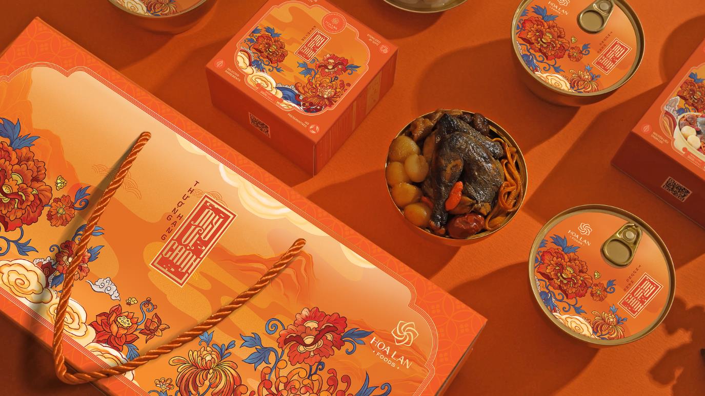 越南中藥藥材保健滋補(bǔ)品系列禮盒包裝設(shè)計(jì)中國風(fēng)插畫設(shè)計(jì) 越南中藥藥材保健滋補(bǔ)品系列禮盒包裝設(shè)計(jì)中國風(fēng)插畫設(shè)計(jì)