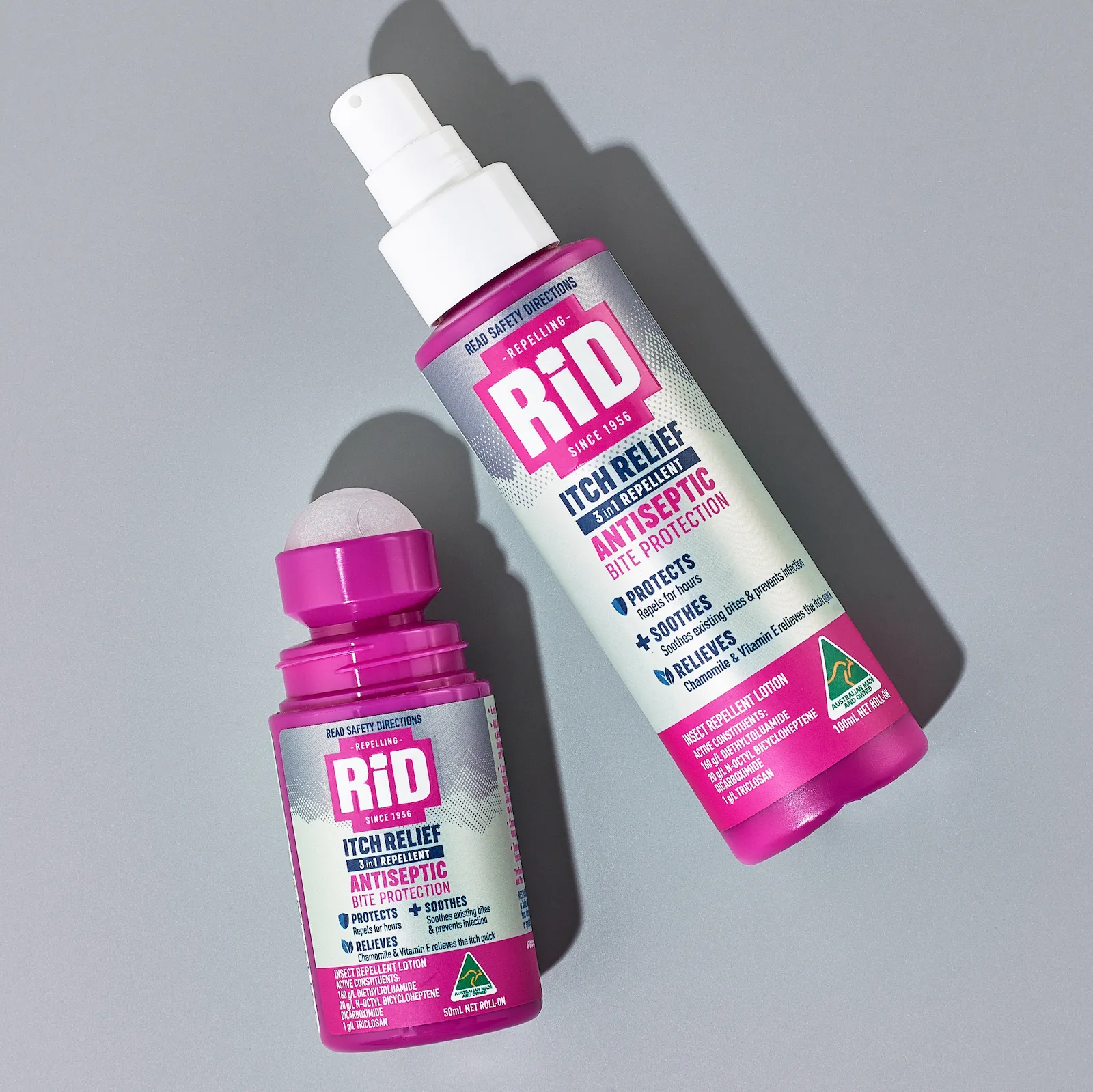 RiD驅(qū)蟲(chóng)劑驅(qū)蚊劑品牌包裝更新設(shè)計(jì),突出醫(yī)療屬性與戶外使用場(chǎng)景的紫色風(fēng)格 RiD驅(qū)蟲(chóng)劑驅(qū)蚊劑品牌包裝更新設(shè)計(jì),突出醫(yī)療屬性與戶外使用場(chǎng)景的紫色風(fēng)格