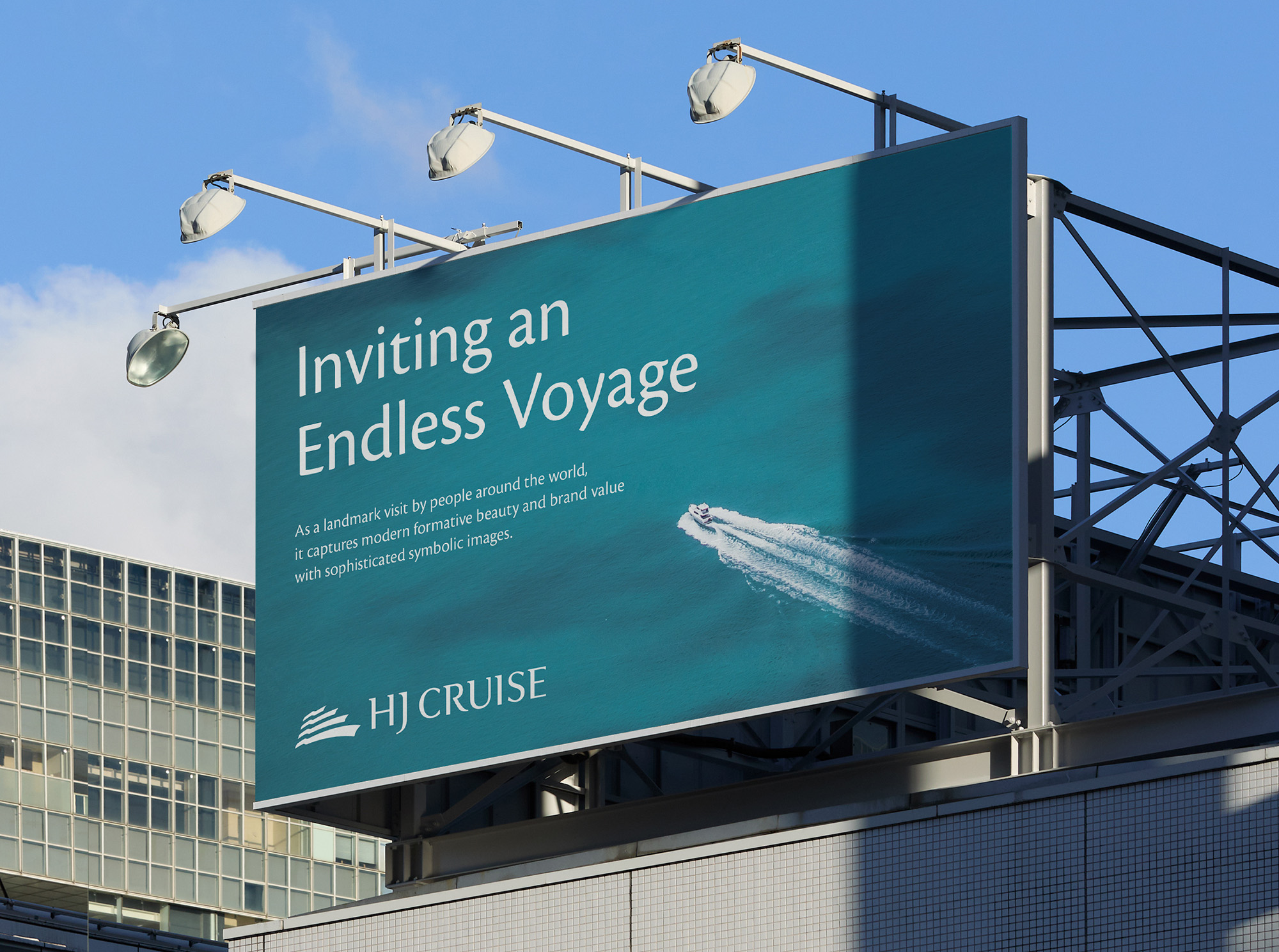 HJ CRUISE 游輪品牌vi形象設(shè)計logo設(shè)計-上海vi設(shè)計公司
