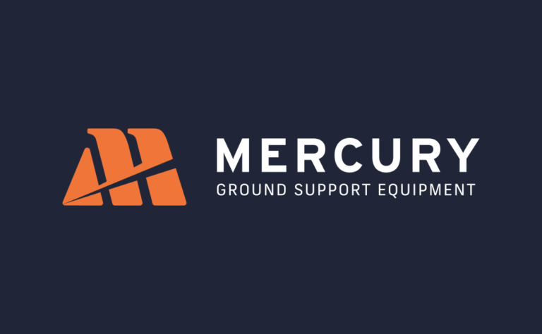 Mercury航空飛機地面支持設(shè)備與后勤服務(wù)供應(yīng)商logo設(shè)計品牌形象設(shè)計