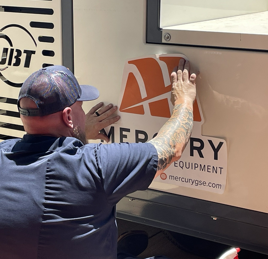 Mercury航空飛機(jī)地面支持設(shè)備與后勤服務(wù)供應(yīng)商logo設(shè)計(jì)品牌形象設(shè)計(jì)