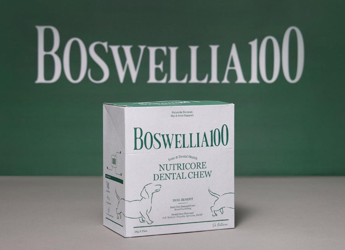 BOSWELLIA 狗狗寵物營養(yǎng)保健品包裝設(shè)計綠色簡潔風(fēng)格