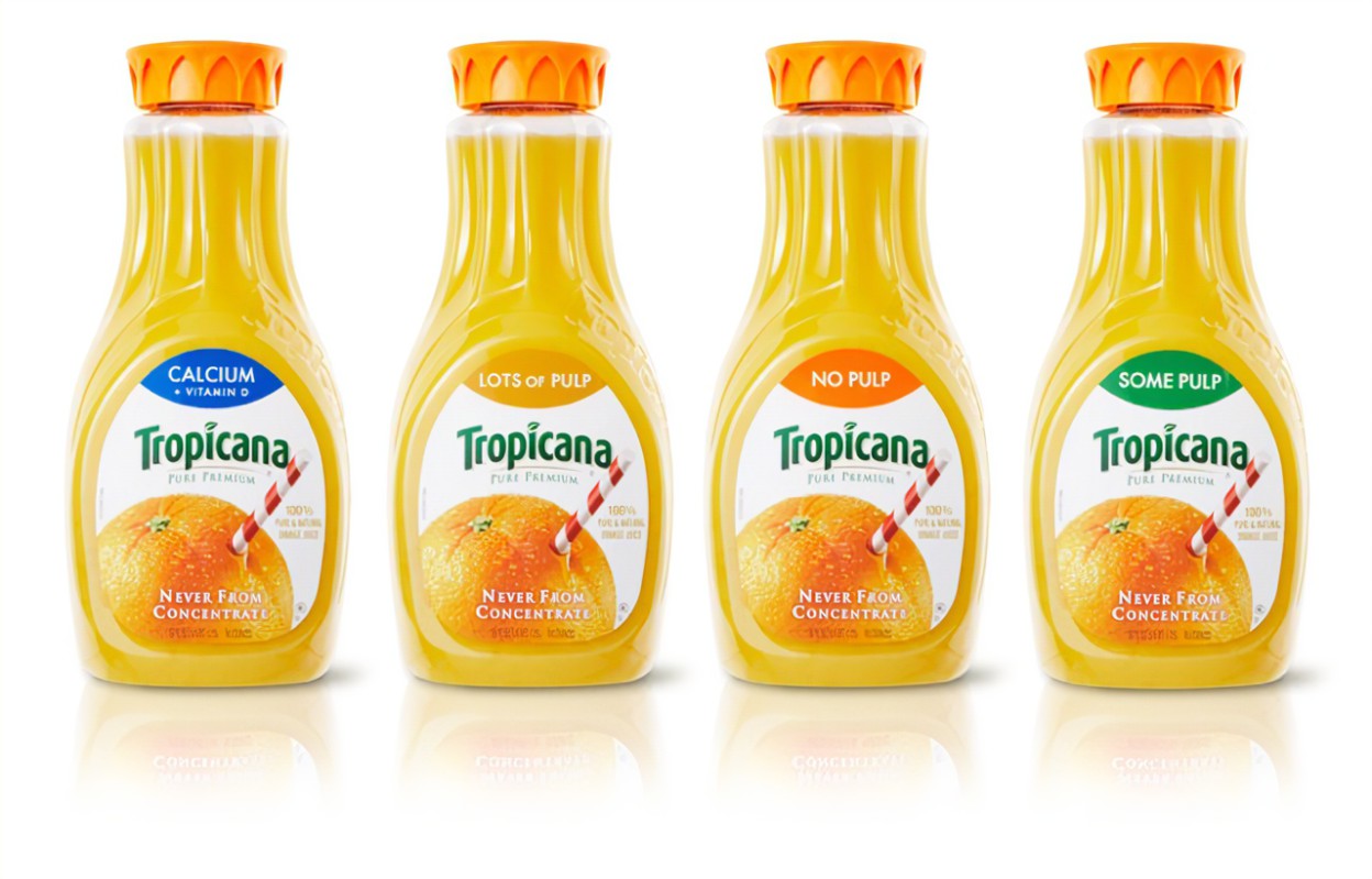 純果樂Tropicana果汁品牌重塑 純果樂Tropicana果汁品牌重塑