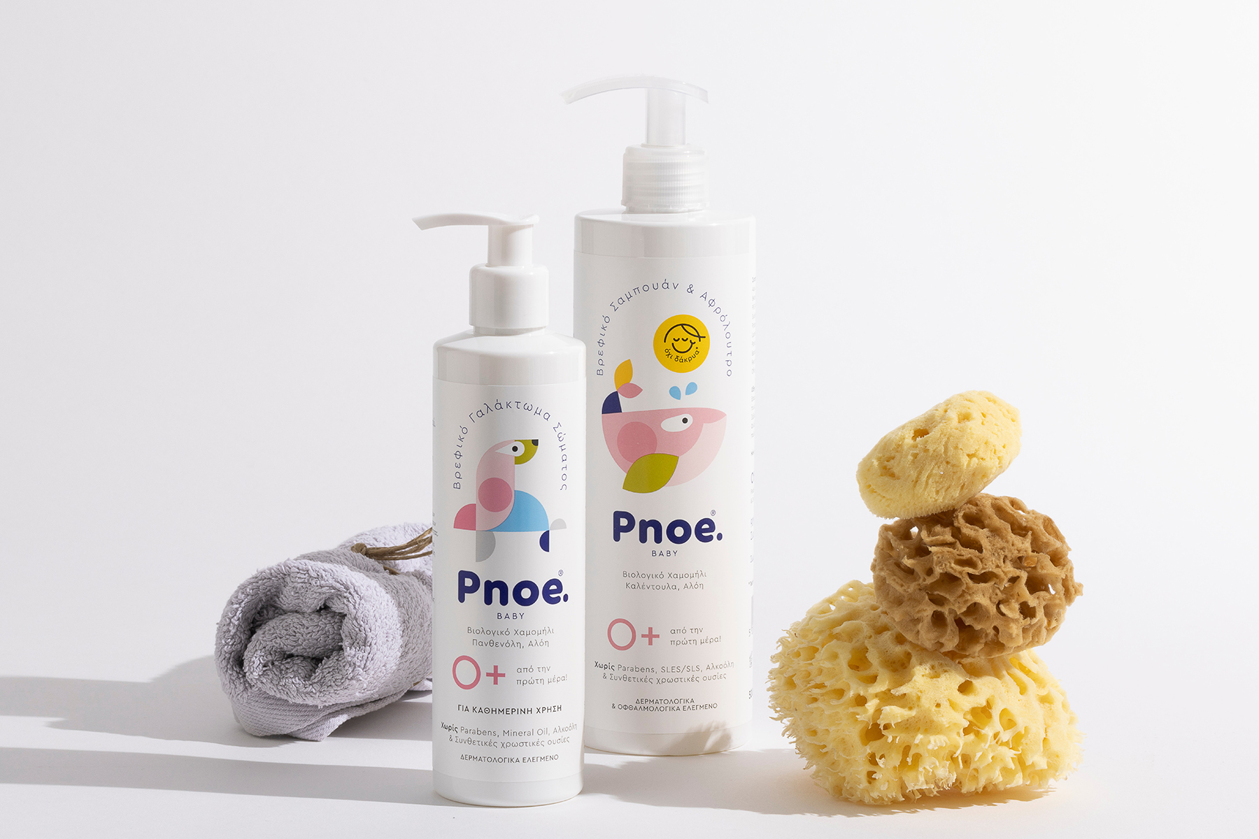 PNOE嬰兒洗護(hù)護(hù)理產(chǎn)品系列包裝設(shè)計(jì),白色俏皮動(dòng)物插圖元素 PNOE嬰兒洗護(hù)護(hù)理產(chǎn)品系列包裝設(shè)計(jì),白色俏皮動(dòng)物插圖元素