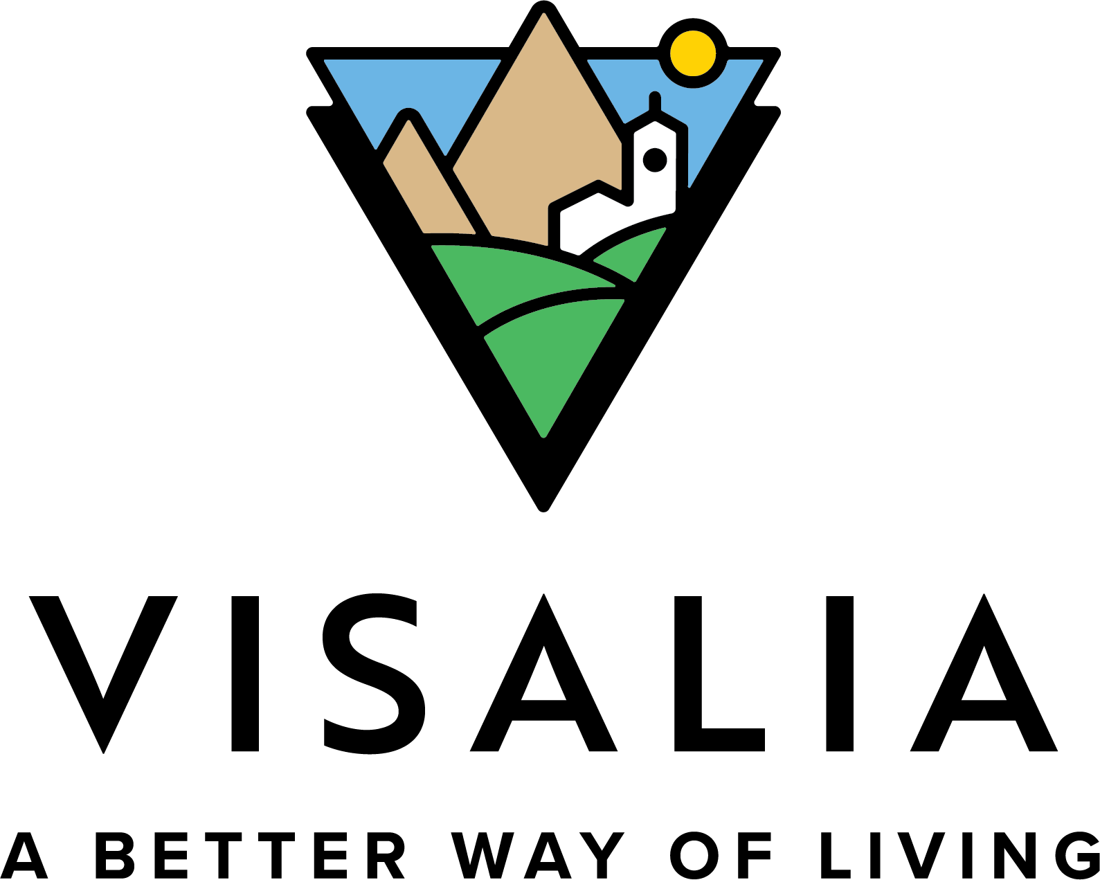 加州visalia維塞利亞公布新城市形象logo設(shè)計(jì),抽象簡約v字母風(fēng)格 加州visalia維塞利亞公布新城市形象logo設(shè)計(jì),抽象簡約v字母風(fēng)格