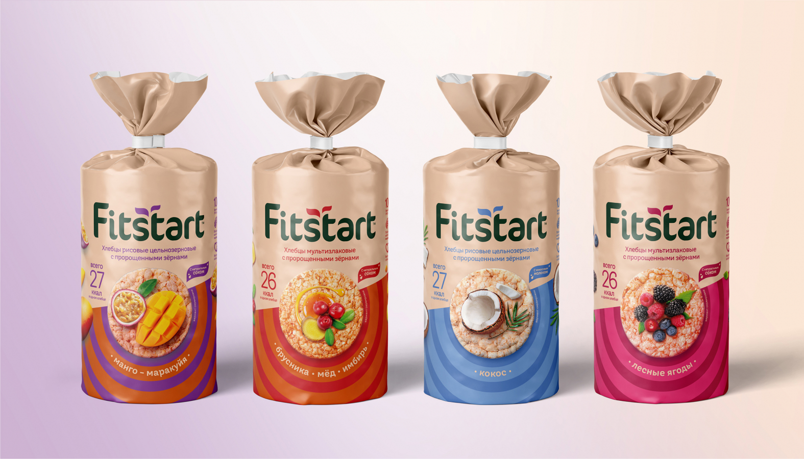 Fitstart 袋裝面包更新包裝設(shè)計(jì)與logo,融合自然+同心半圓圈識別設(shè)計(jì) Fitstart 袋裝面包更新包裝設(shè)計(jì)與logo,融合自然+同心半圓圈識別設(shè)計(jì)